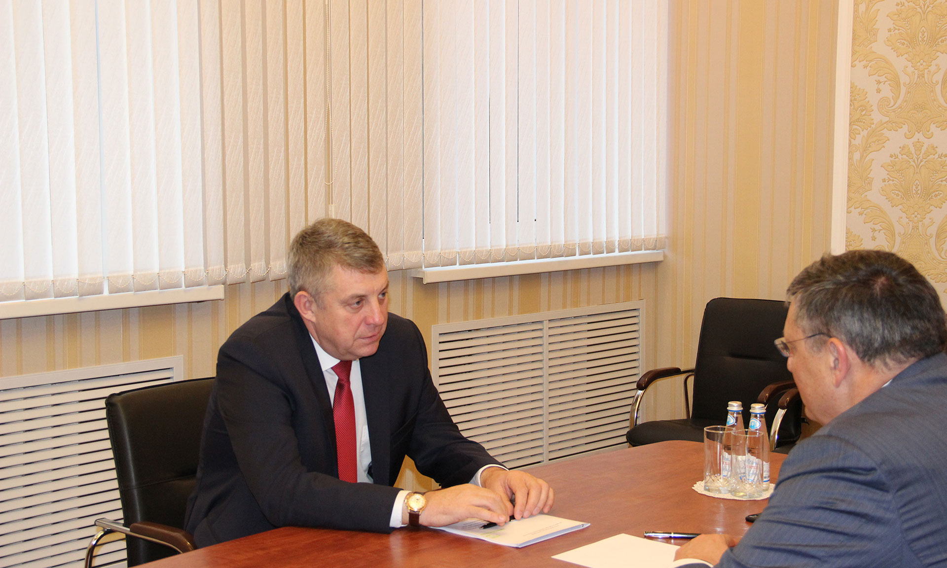 Губернатор встретился с заместителем Министра внутренних дел России