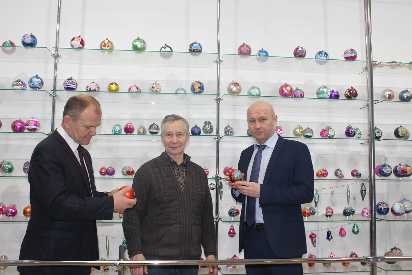 Рабочий визит на праздничное производство