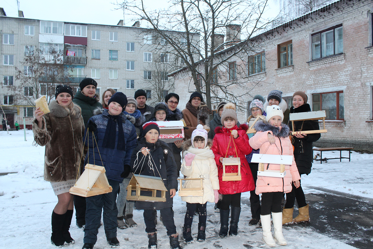 Покорми птиц