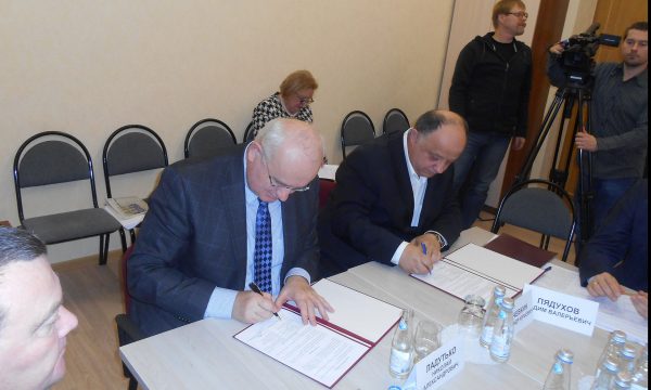 Подписание Соглашения о сотрудничестве ООО «Жуковский веломотозавод» и ОАО «Мотовело»