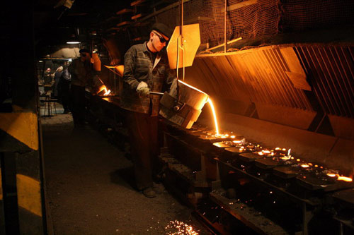 «Три слона» за смену — результат работы брянских литейщиков