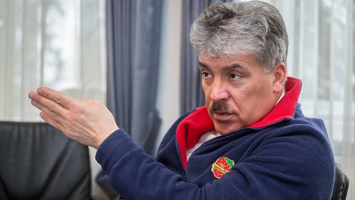 В брянском штабе Павла Грудинина произошел громкий скандал с удалением