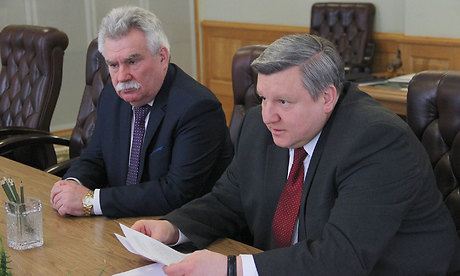 Александр Богомаз встретился с Николаем Овсиенко