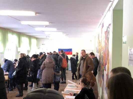 В Бежице – очень высокая активность избирателей