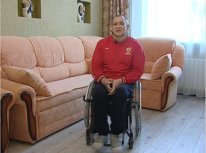 К  жителям Брянской области обратился параспортсмен