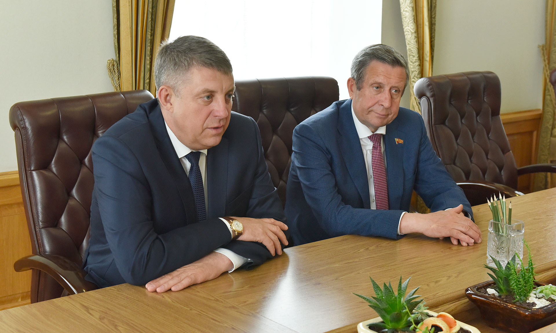 Губернатор  Брянской области встретился с заместителем начальника Управления Президента