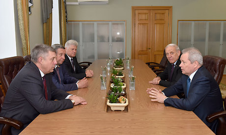 Прошла рабочая встреча губернатора Брянщины и Виктора Басаргина