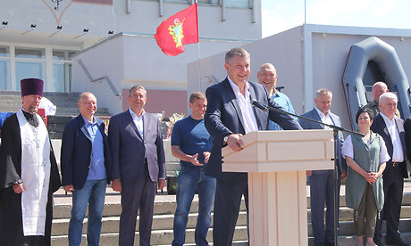 Заместитель Министра сельского хозяйства РФ и губернатор области открыли соревнования по  рыболовному спорту