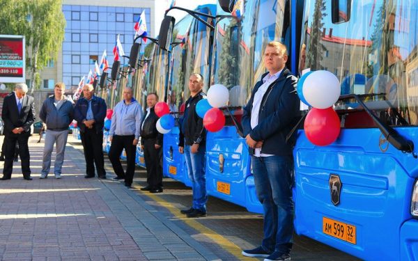 Новые автобусы – брянскому автопарку