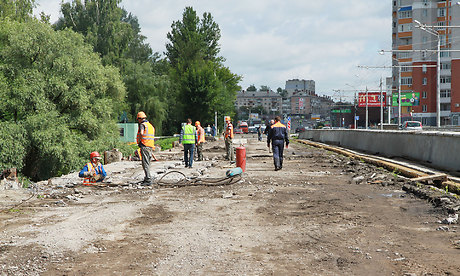 Масштабный ремонт дорог продолжается