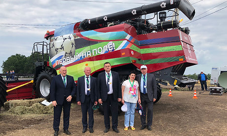 Брянская делегация участвует во Всероссийском Дне поля в Липецкой области