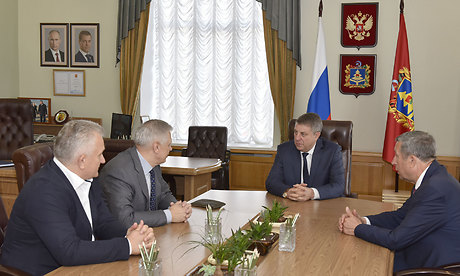 Губернатор  Брянской области  встретился с руководителем Россельхознадзора