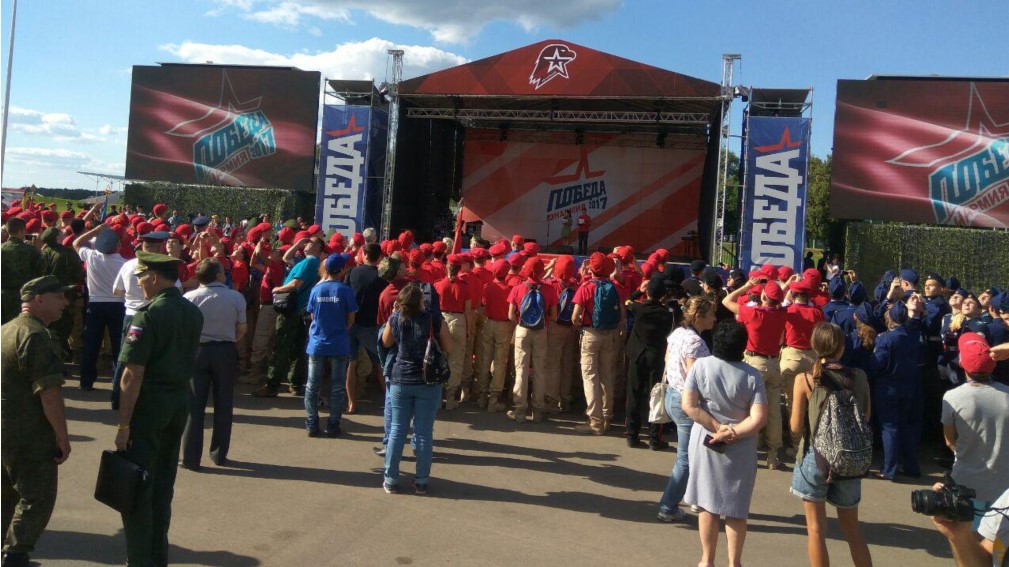 Юнармейцы из Брянска  стали вторыми  на Всероссийских соревнованиях.