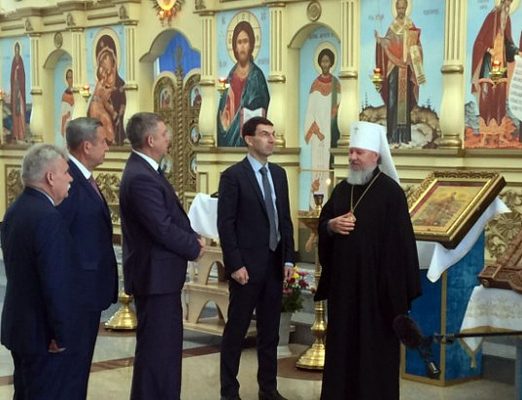 Полномочный представитель Президента РФ Игорь Щёголев  познакомился с главной святыней Брянщины