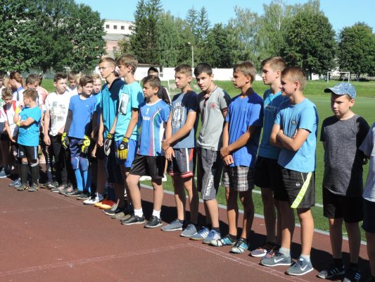 Вг.Новозыбкове Брянской области проходит спортивный праздник в честь Дня физкультурника