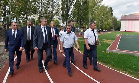 Строительство школ в Брянской области продолжается