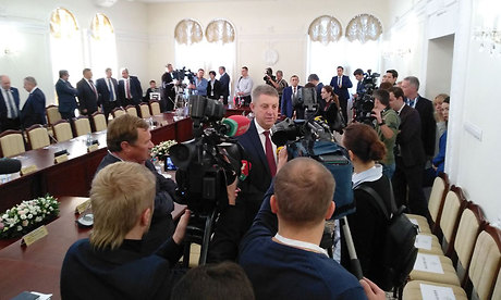 Александр Богомаз принял участие во встрече Валентины Матвиенко и Михаила Мясниковича с руководителями регионов России и Беларуси