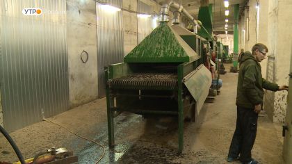 В Рогнедино Брянской области после 10 лет простоя начал работу льнозавод