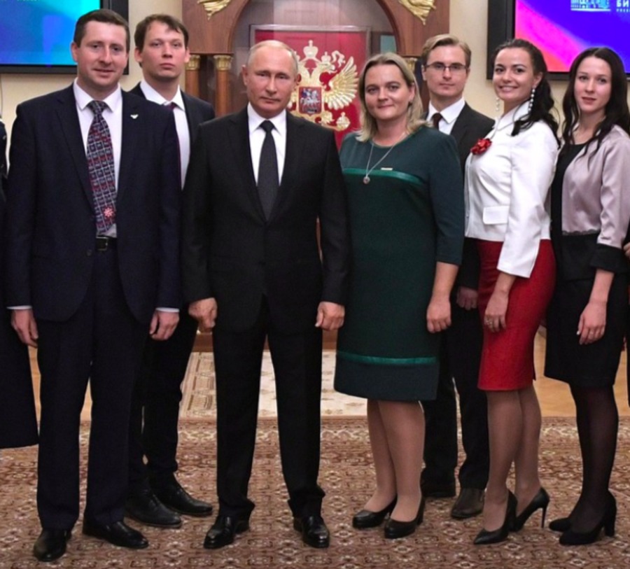 Брянский педагог Клюев пообщался с Владимиром  Путиным