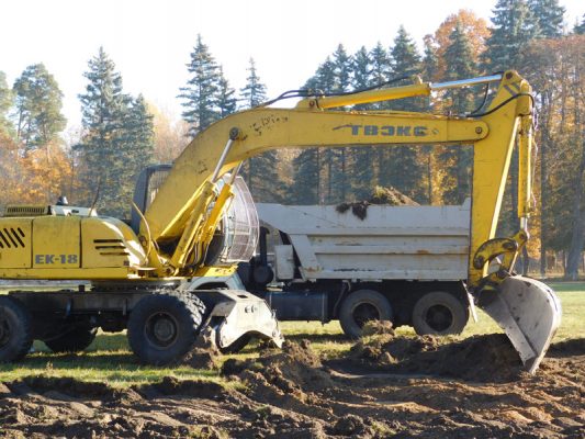 В Клинцах Брянской области началась реконструкция стадиона «Труд»