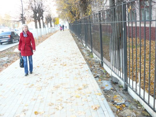 Общественная территория  в Дятьково  Брянской области преображается