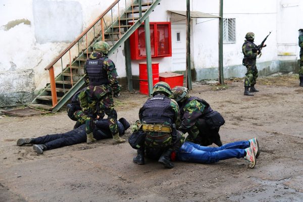 В Брянске состоялись командно-штабные учения «Гроза-2018»