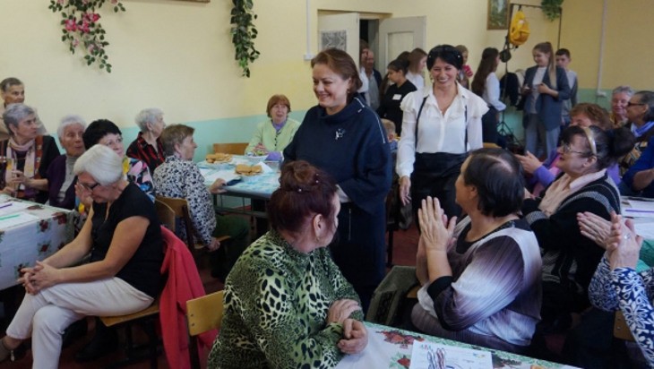 Актриса Цыплакова провела в Новозыбкове душевный вечер