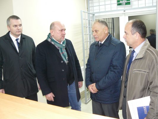 Визит в Дятьково замгубернатора Брянской области Сергея Сергеева и начальника Управления Мировой юстиции Виктора Снытко