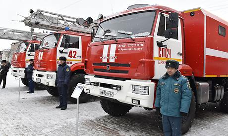 Подразделения брянских пожарных-спасателей получили новую технику за счет средств областного бюджета
