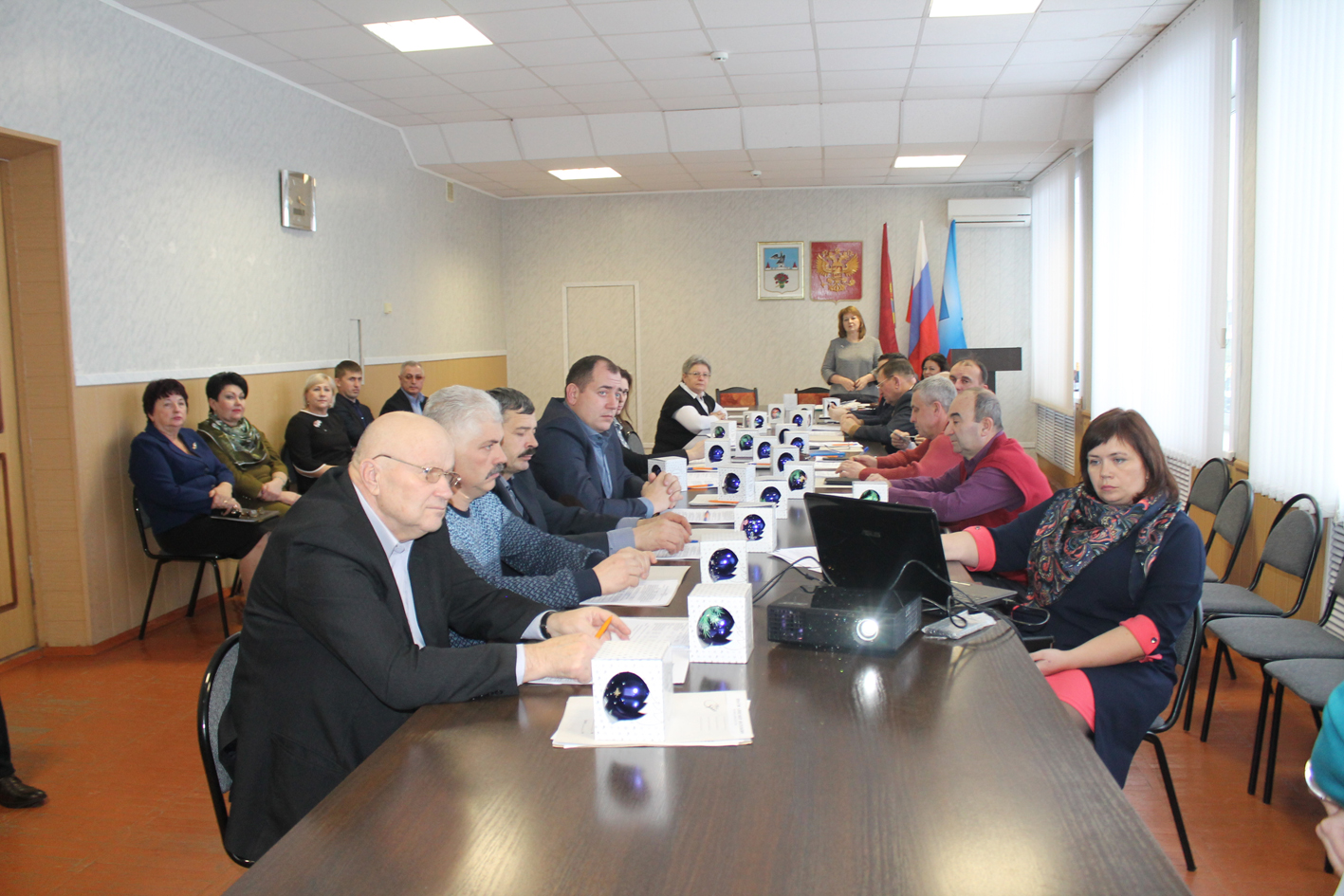 На заседании райсовета народных депутатов