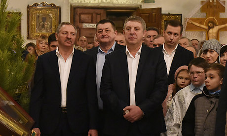 Губернатор Брянской области  принял участие в Рождественском богослужении в Петропавловском соборе в Клинцах