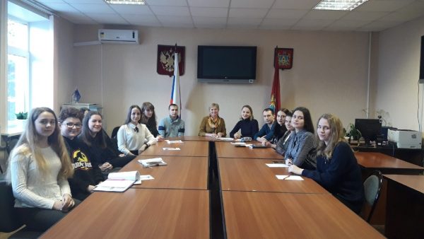 В Навле  Брянской области  молодёжный Совет провёл первое заседание