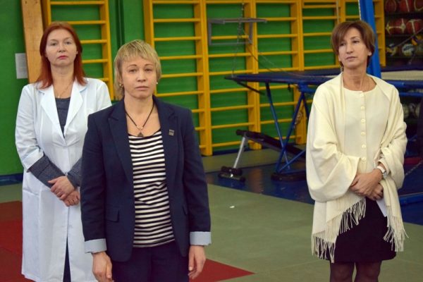 Прошел чемпионат Брянской области по прыжкам на акробатической дорожке