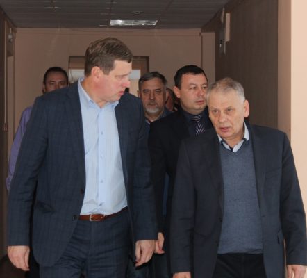 Заместитель губернатора Брянской области Сергей Сергеев посетил  Жуковский район