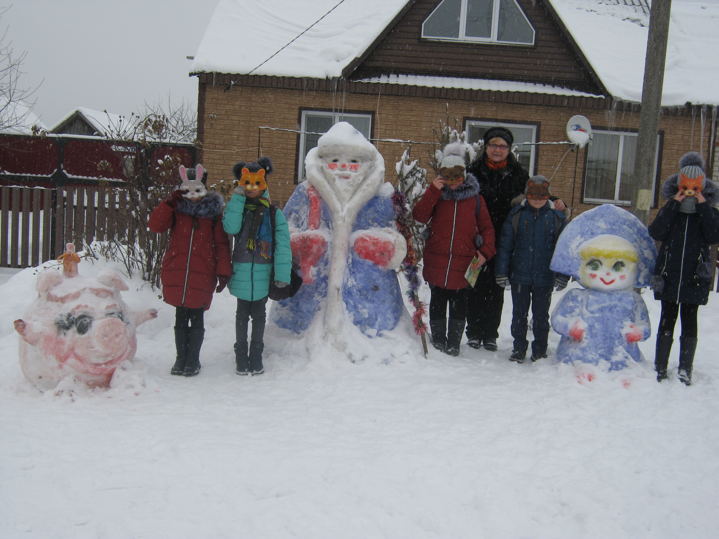 В гостях у Розовой Свинки