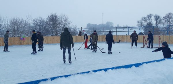 В брянской деревне Шамордино Жуковского района открылся новый корт