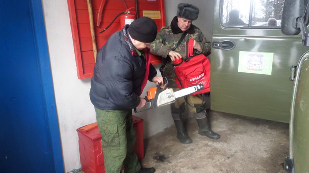 Работники ГБУ Брянской области «Лесопожарная служба» ведут подготовку  к пожароопасному сезону