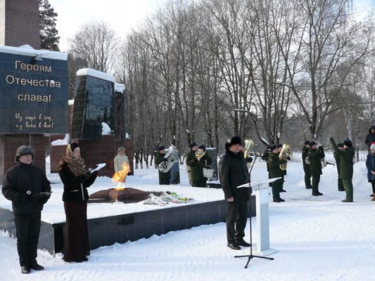 В брянских Клинцах открылся месячник оборонно-массовой, военно-патриотической и спортивной работы