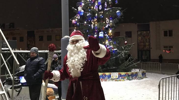 Брянск весело встретил Новый год