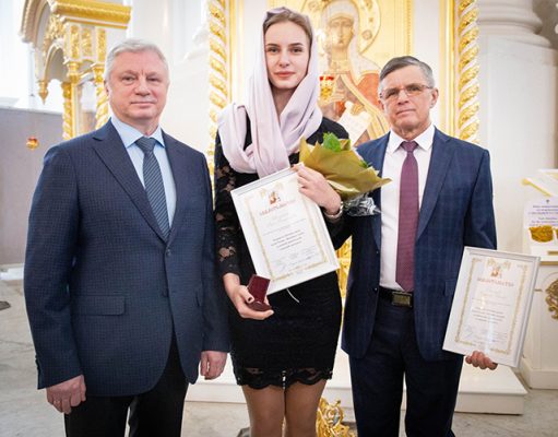 Почетным знаком cвятой Татианы награждена уроженка Погара Брянской области