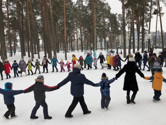 Сельцовские  семьи  Брянской области  проводят  выходные все вместе