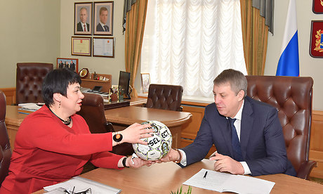 Глава Выгоничского района доложила губернатору Брянской области об успехах