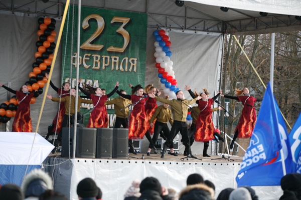 Брянская область массово отпраздновала День Защитника Отечества