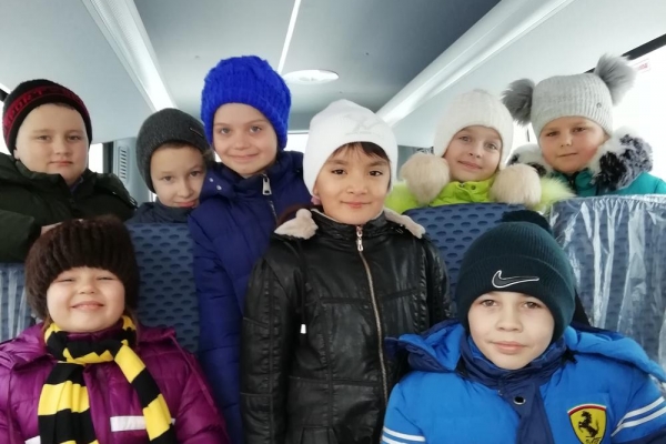 Комфорт нового автобуса успели оценить школьники из Климовского района Брянщины