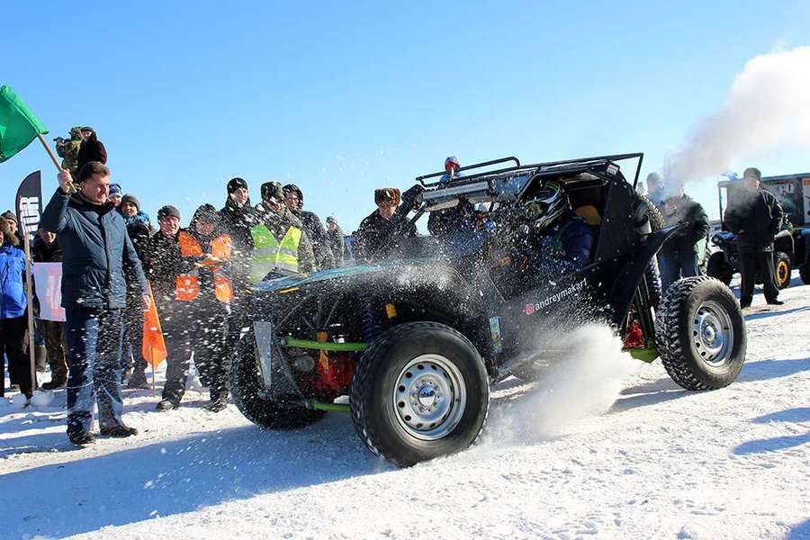 Джип-спринт «Догони пульс» прошел 23 февраля в Брянске