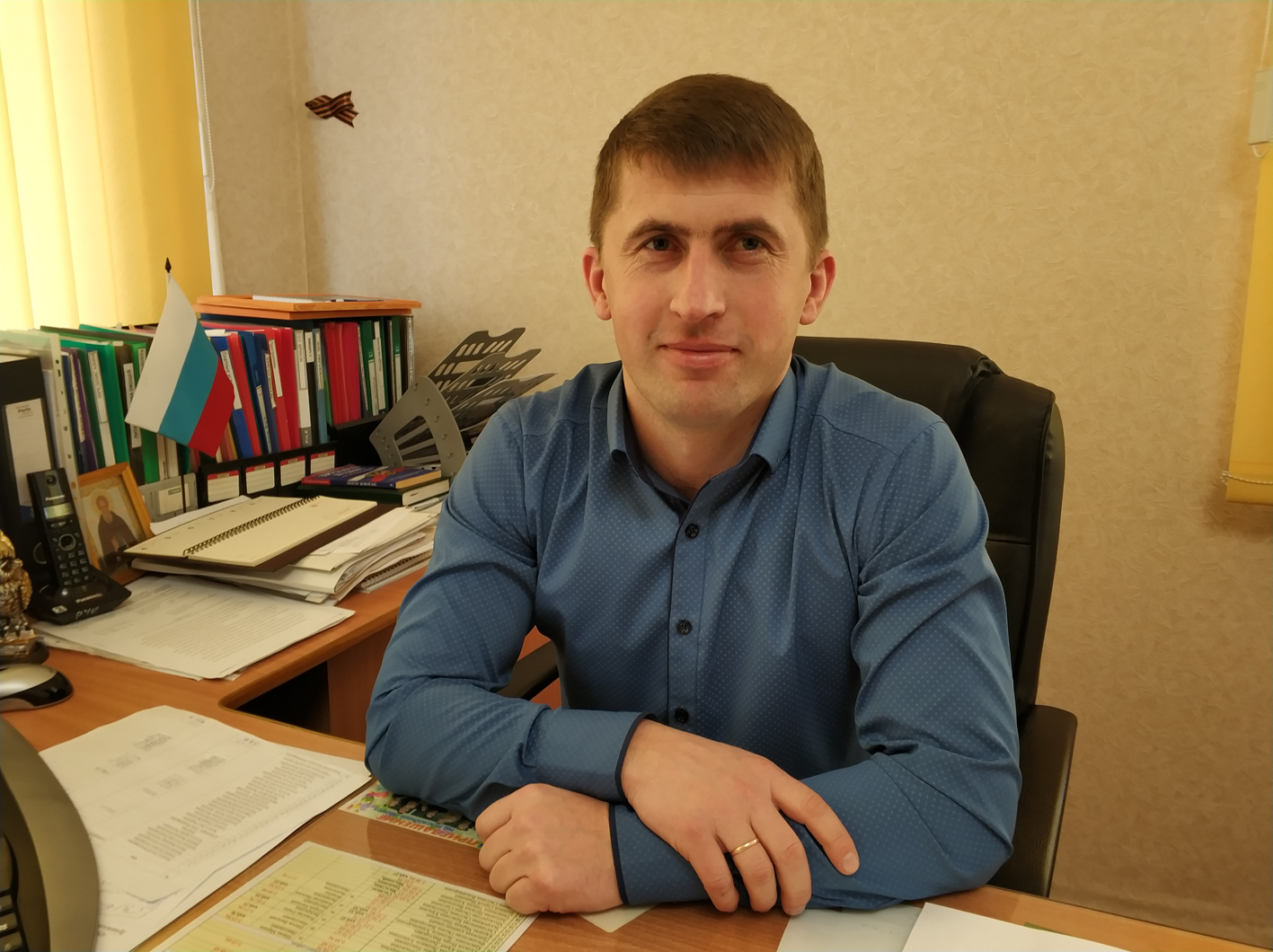 Начальник  РУО Карачевского района Сергей Шкуркин о программе  Президента «Земский учитель» и системе дополнительного образования