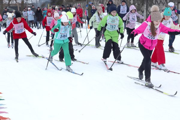  В Брянском Севске  прошли лыжные гонки в память о далеких мартовских событиях