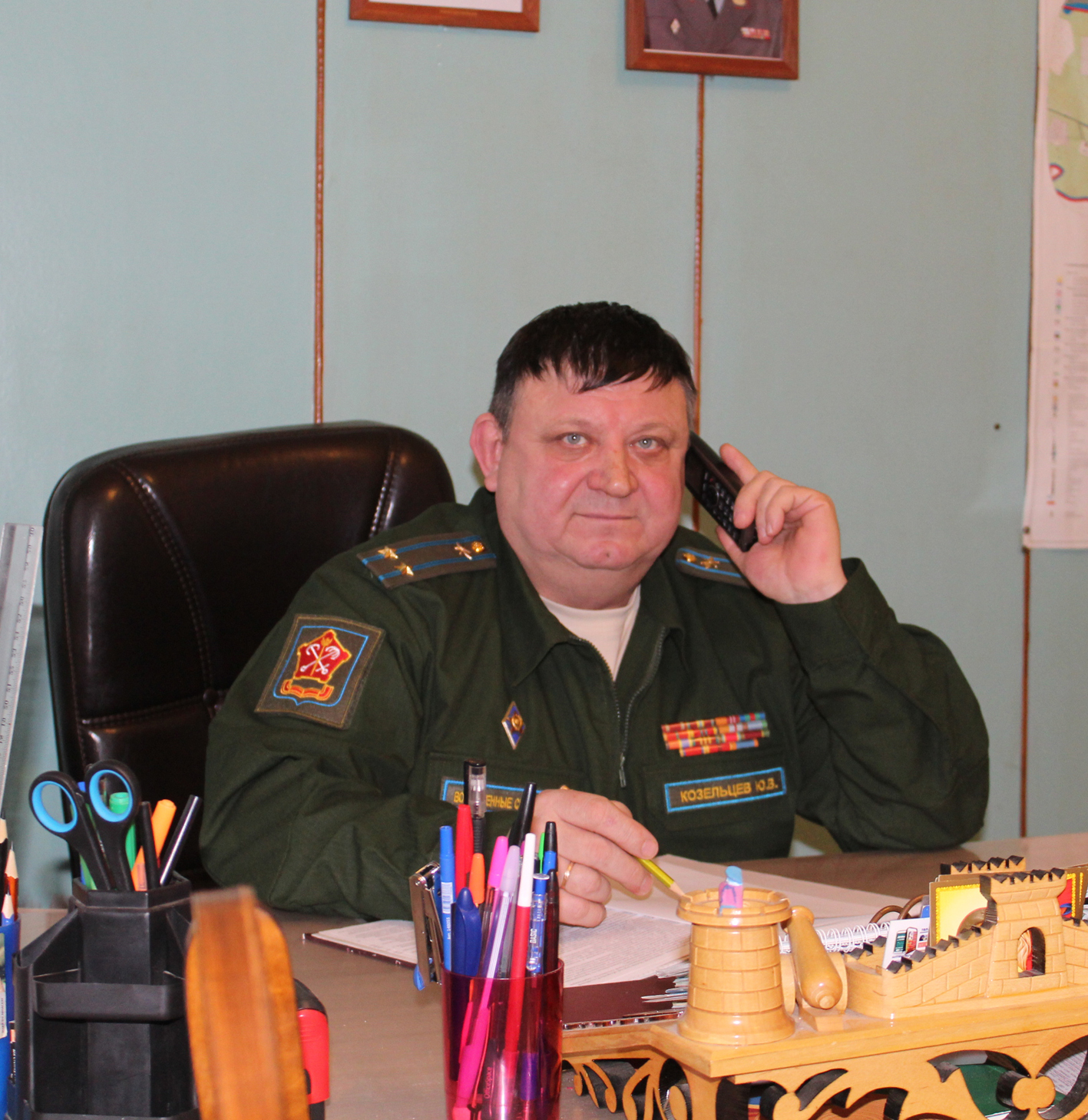 Военный комиссар  Карачевского района, подполковник запаса Юрий Козельцев: «Чувствуется забота государства о Вооруженных силах РФ»