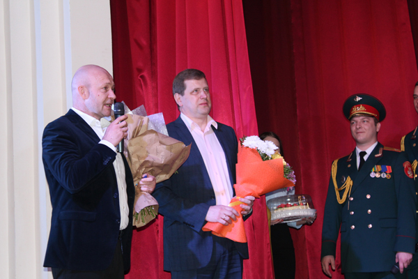 В Жуковке триумфально выступил ансамбль имени Александрова