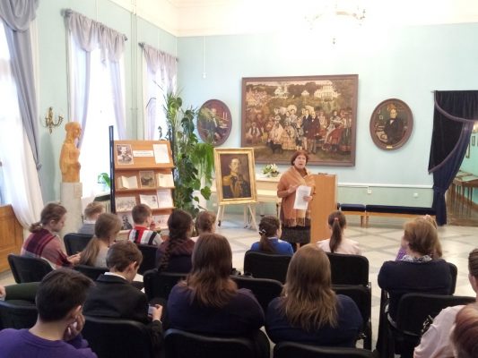 В п. Овстуг жуковского района Брянской области прошла публичная лекция «Николай Бирилёв – герой Крымской войны»